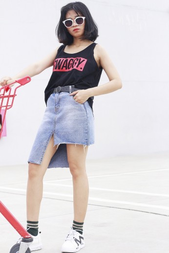 áo thun ngắn tay-đen