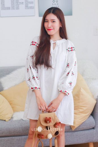 Túi hình gấu-Nâu nhạt